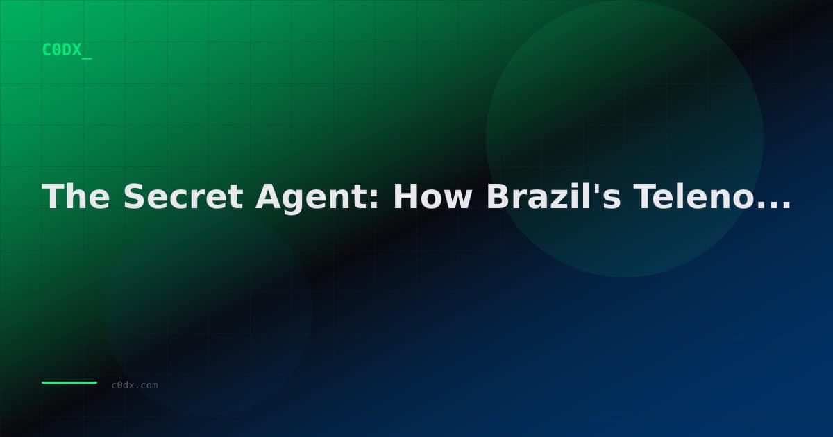 The Secret Agent: How Brazil's Telenovelas Fuel Oscar-Winning Cinema